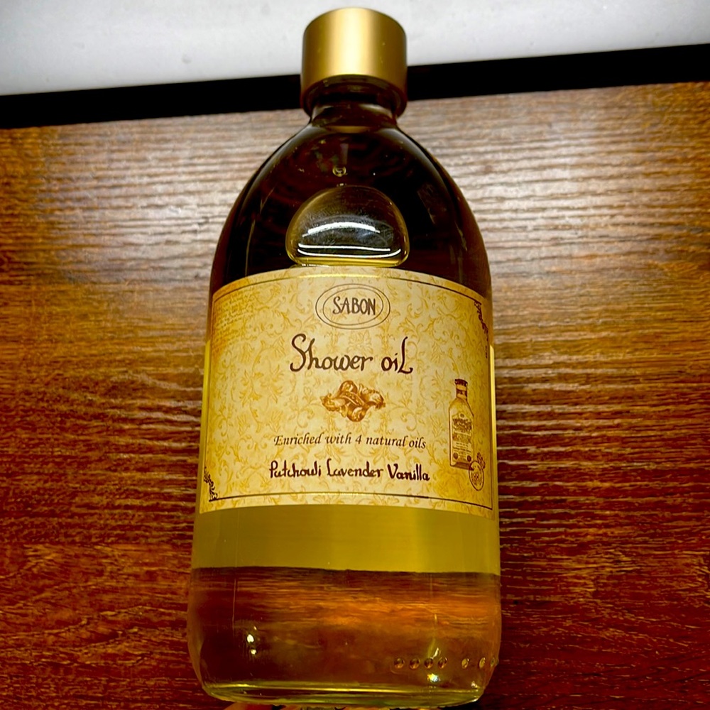 Sabon Shower Oil patchouli lavender Vanilla 500ml